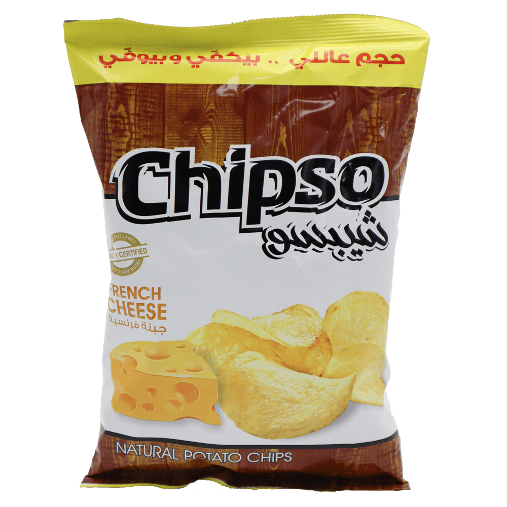 Chipso French Cheese Natural Potato Chips 100g - Palmyra Orders