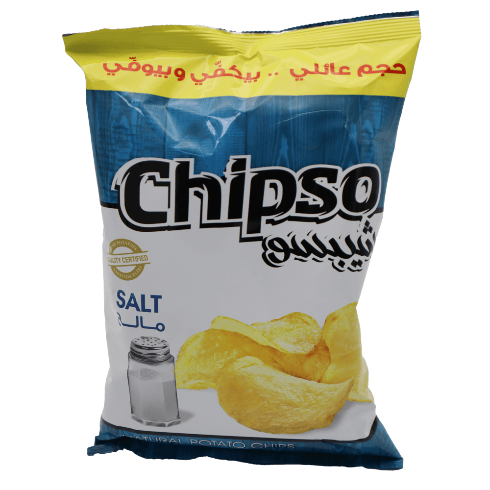 Chipso Salt Natural Potato Chips 100g - Palmyra Orders