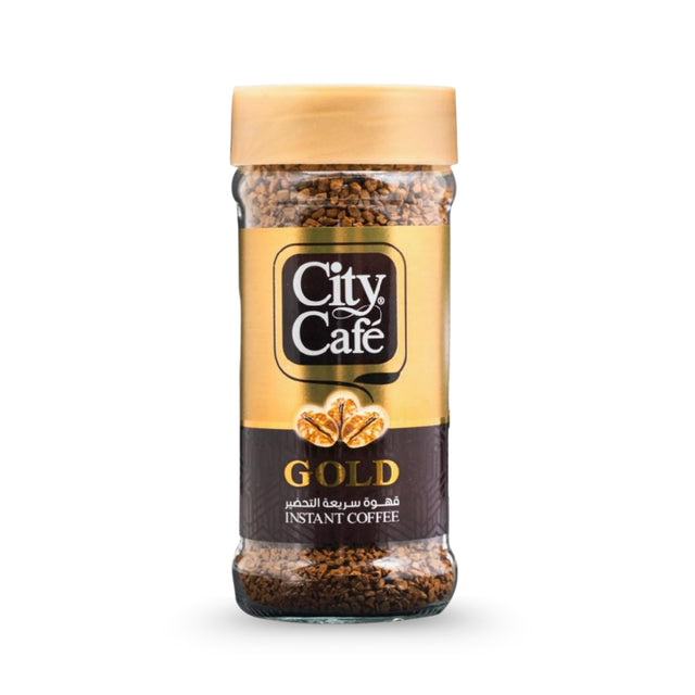 City Cafe Instant Coffee Gold-80g, Buy City Cafe Gold instant coffee in Dubai & UAE – 80g jar