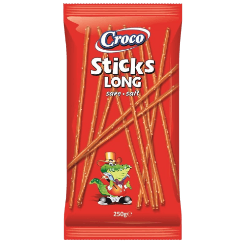Croco Crackers Sticks Long Salt 80g - Palmyra Orders