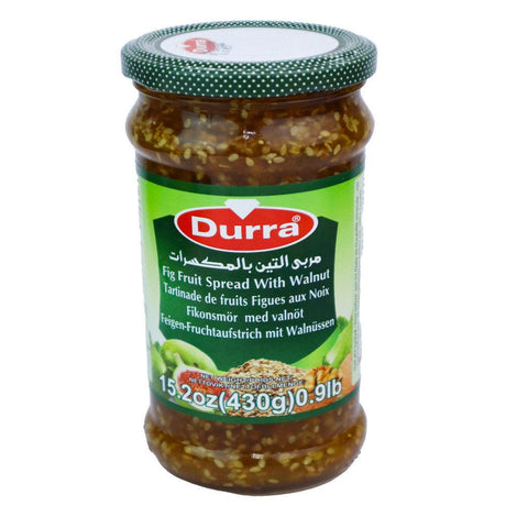 Durra Fig jam with walnut durra 430g - Palmyra Orders