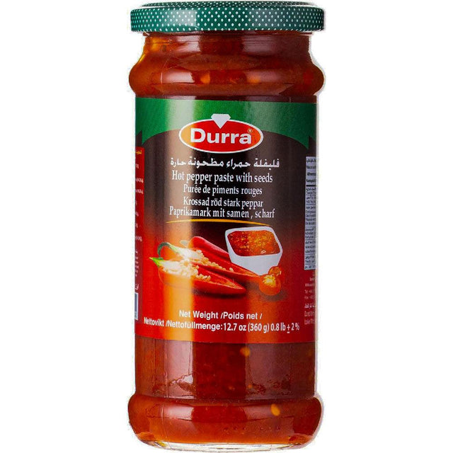 Durra Hot Pepper Paste 370g - Palmyra Orders