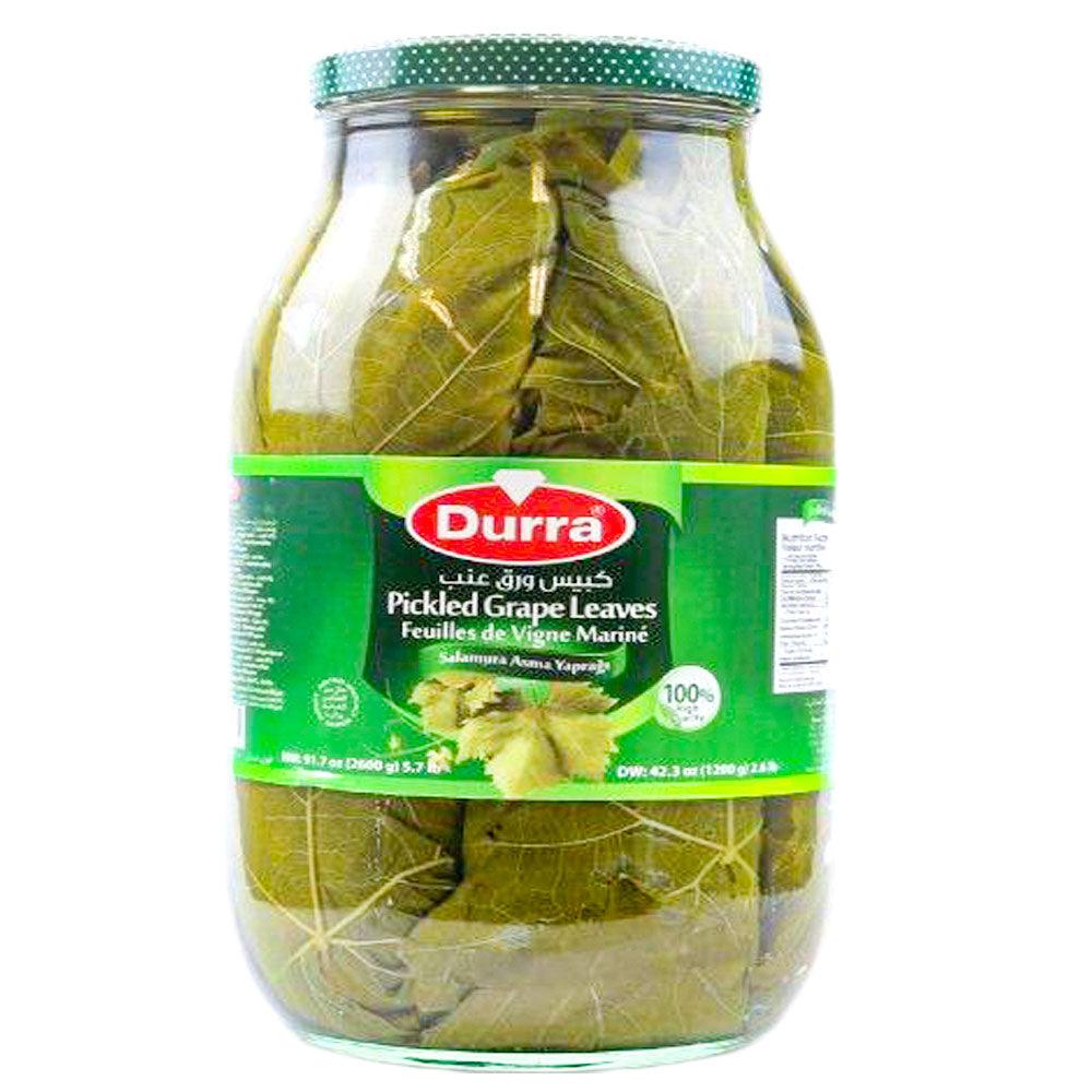 Durra Pickled Grape Leaves 2600g - Palmyra Orders