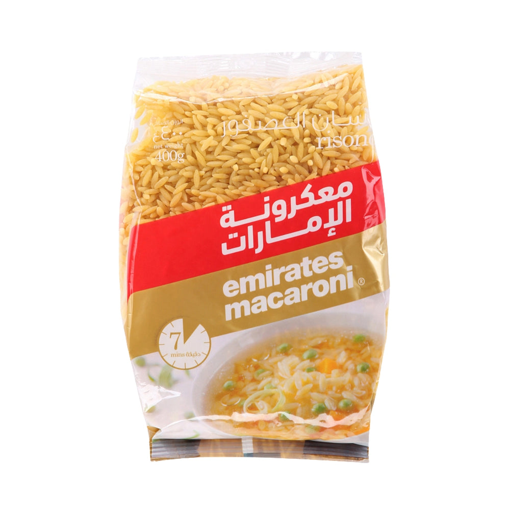 Emirates Macaroni Risoni, 400g, Made from high-quality ingredients