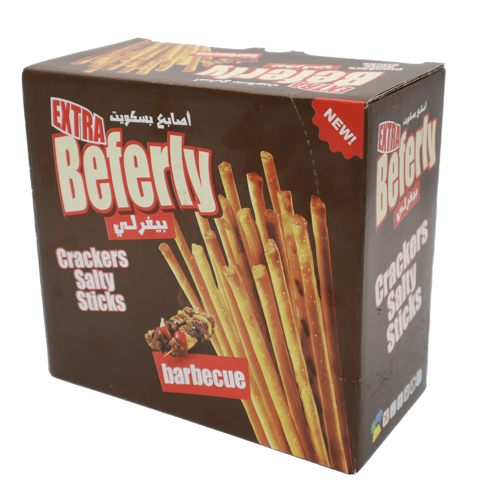 Extra Beferly Crackers Salty Sticks box - Palmyra Orders