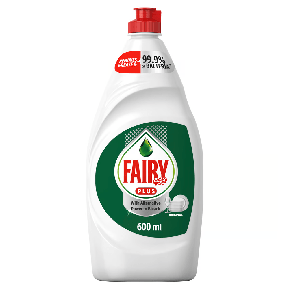 Fairy Plus Original Dishwashing Liquid Soap 600ml - Palmyra Orders