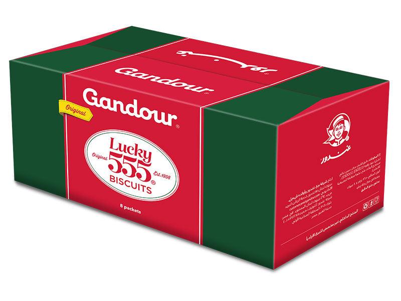 Gandour Lucky 555 Biscuits Box - Palmyra Orders