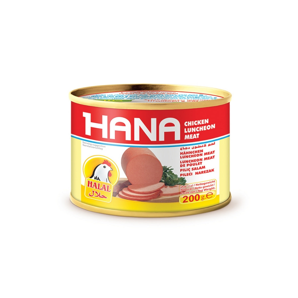 Hana Chicken Luncheon Meat, 200g
