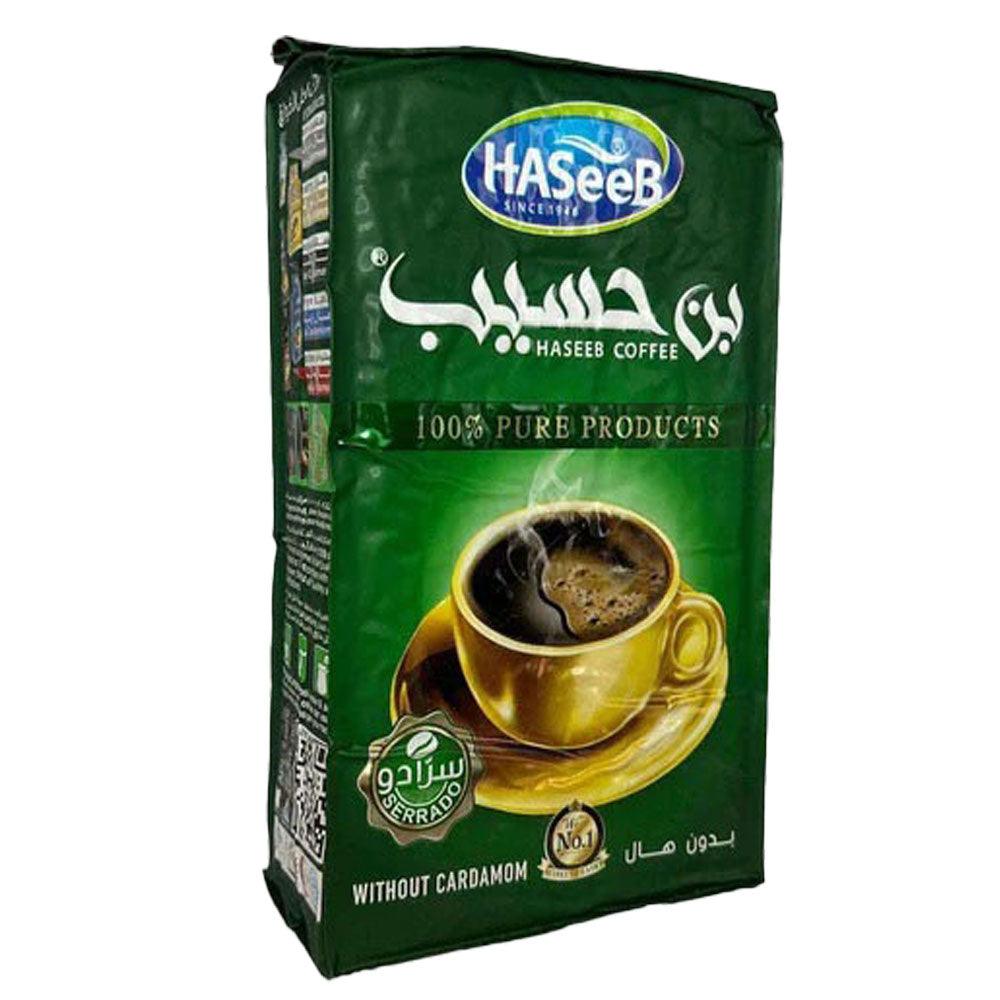 Haseeb Turkish Coffee Green Without Cardamom 500g - Palmyra Orders