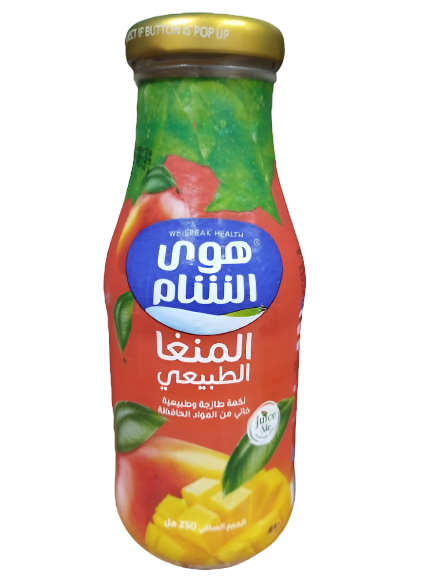 Hawa Al Sham Natural Mango Drink, 250ml - Palmyra Orders UAE.