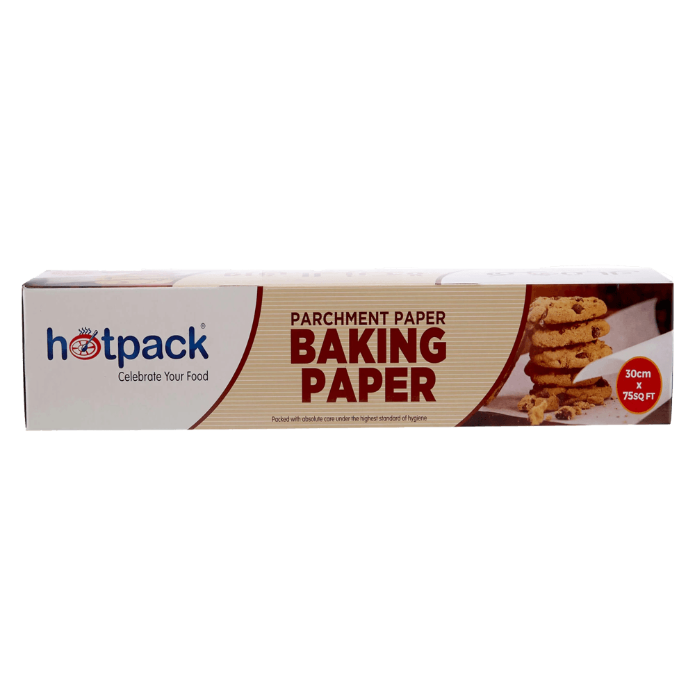 Hotpack Baking Paper Parchment Paper Roll 30cmx75sqft - Palmyra Orders