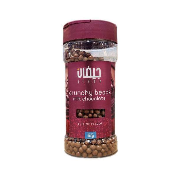 Jivan Crunchy Beads Milk Chocolate 100g - Palmyra Orders