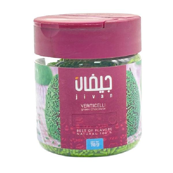 Jivan vermicelli green Chocolate 70g - Palmyra Orders