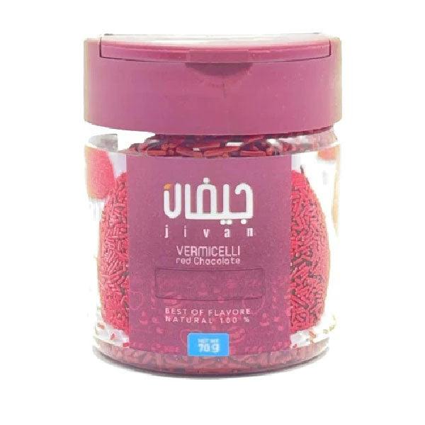 Jivan Vermicelli Orange Red Chocolate 70g - Palmyra Orders