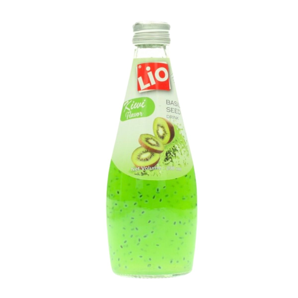 Lio Basil Seed Drink With Kiwi Flavour, 290ml