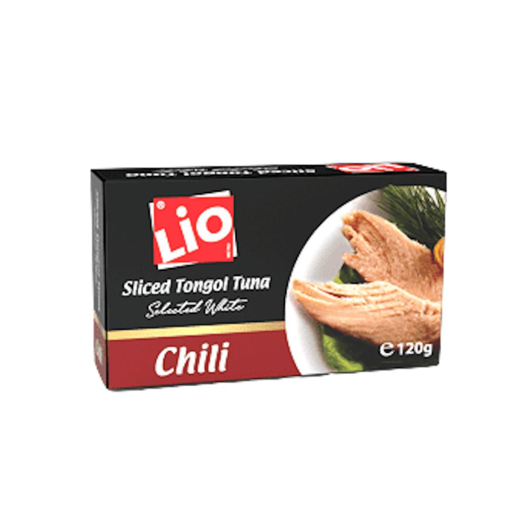 Lio Sliced Tuna Chili 120g,Spicy Tuna Fresh Delivery UAE