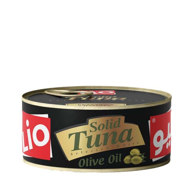 Lio Solid Tuna With Olive Oil, 160g – Premium tuna fillet preserved in olive oil, available for delivery across the UAE.