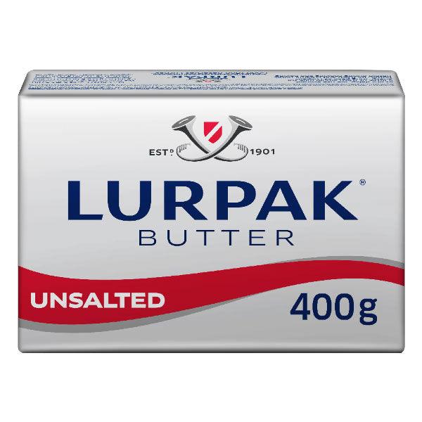 Lurpak Butter Block Unsalted 400g - Palmyra Orders