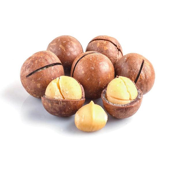 Roasted Macadamia in Shell, 200g - Palmyra Orders