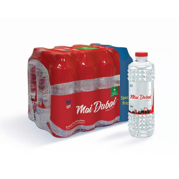 Mai Dubai Bottled Drinking Water 12x500ml - Palmyra Orders
