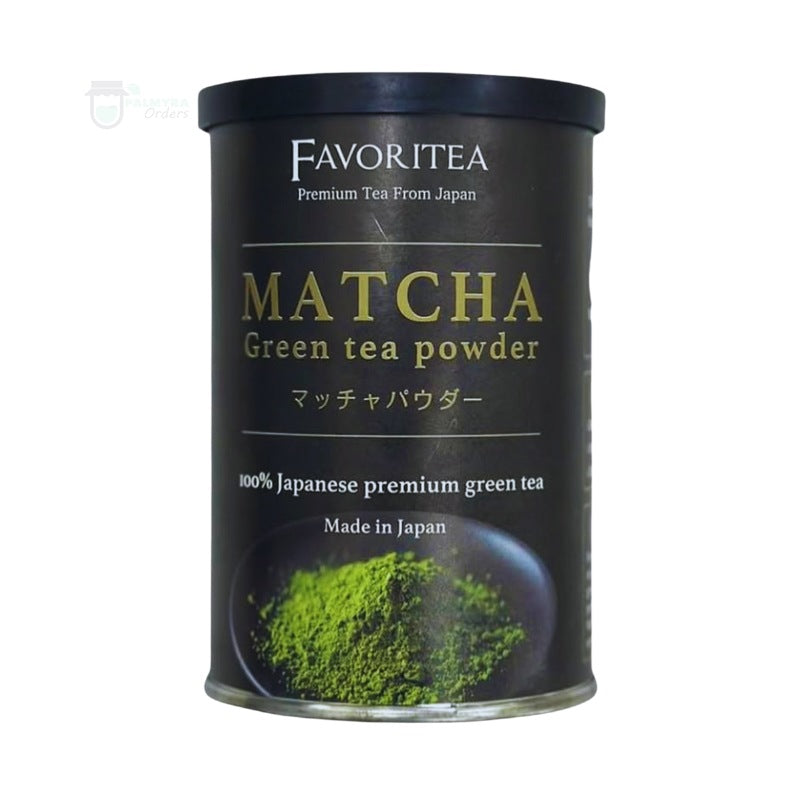 Matcha Green Tea Powder, Favoritea, 50g – Japanese origin, ceremonial grade, antioxidant-rich, tea powder in UAE pack