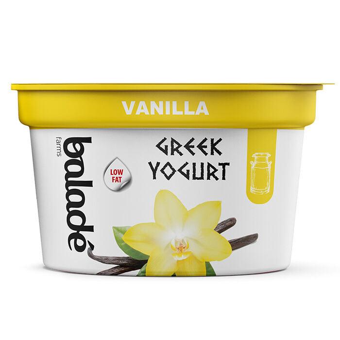 Balade Low Fat Greek Yogurt With Vanilla Flavour 180g - Palmyra Orders