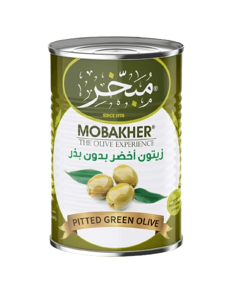 Mobakher Seedless Green Olives 2.5kg - Palmyra Orders