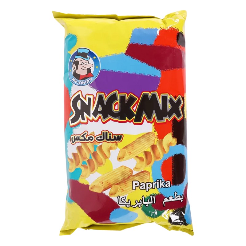 smoky taste of Mr Chips Snack Mix Paprika Flavour, 190g, Buy Online At Palmyra Market UAE