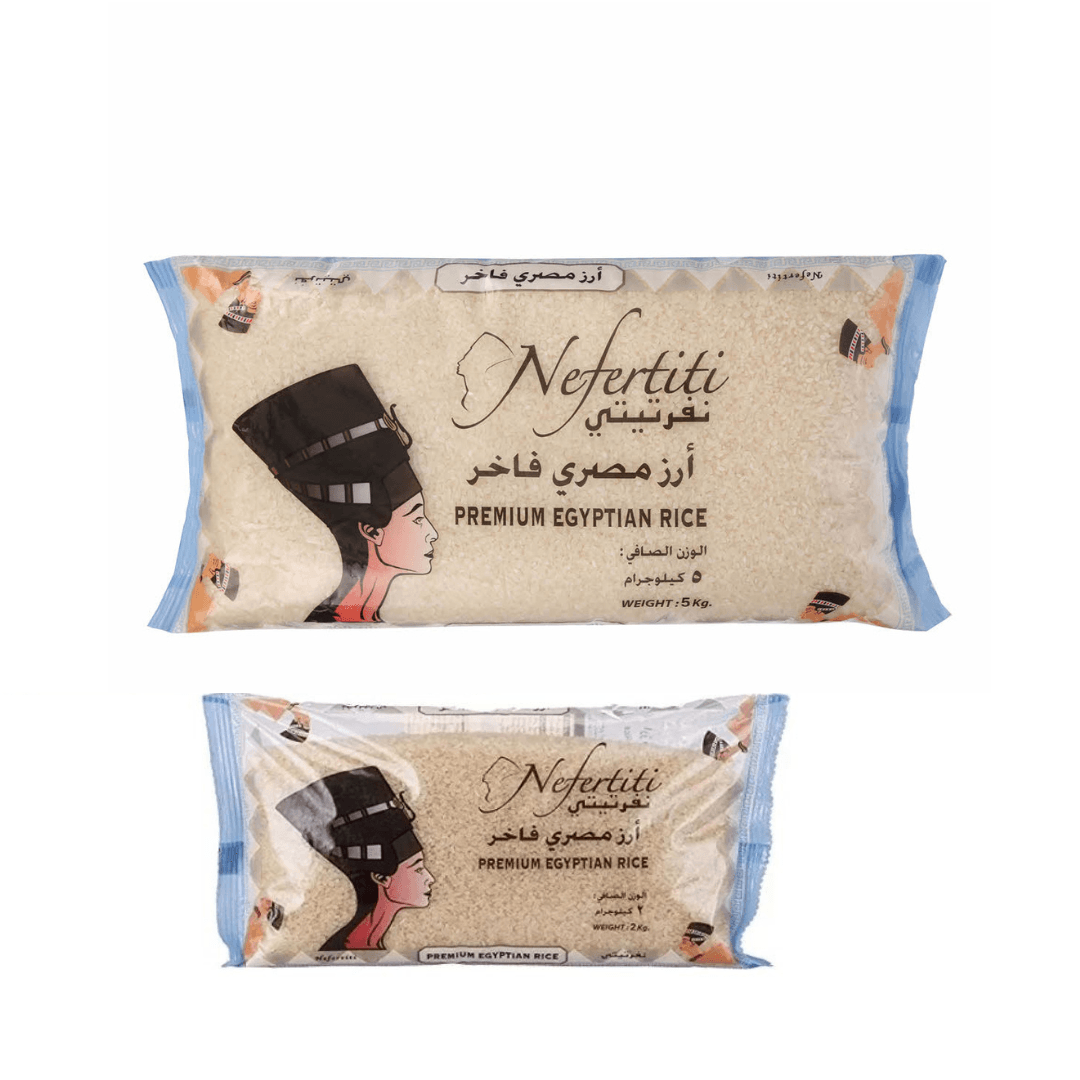 Nefertiti Premium Egyptian Rice 2kg+5 kg - Palmyra Orders