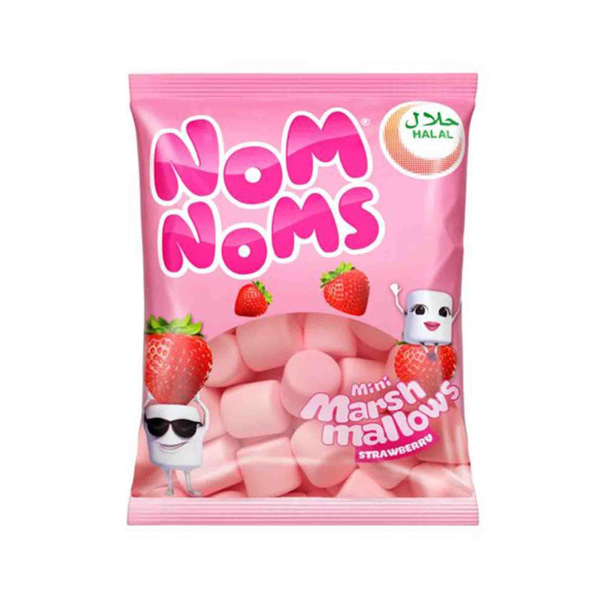 Nom Noms Marsh Mallows Strawberry Candy 150g - Palmyra Orders