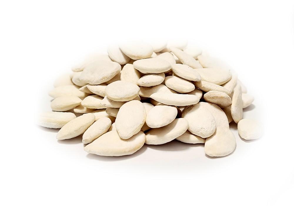 Roasted White Pumpkin Seeds with Light Salt 250g - Palmyra Orders