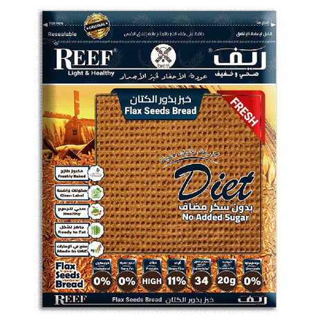 Reef Healthy Flax Seed Bread 270g - Palmyra Orders