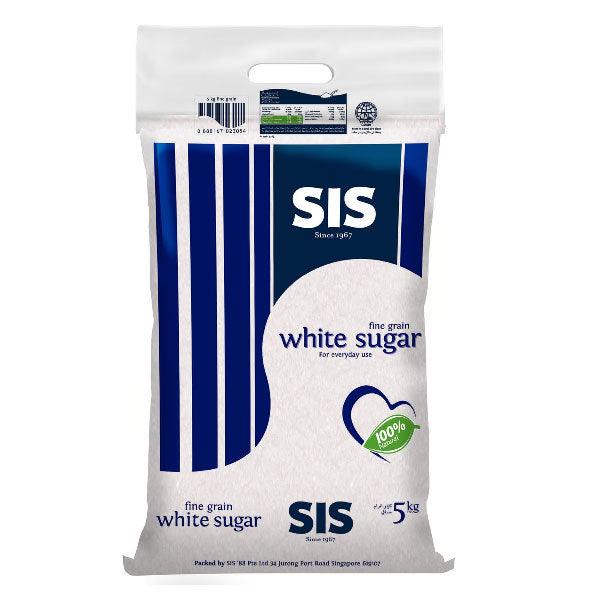 SIS Fine Grain White Sugar 5kg - Palmyra Orders
