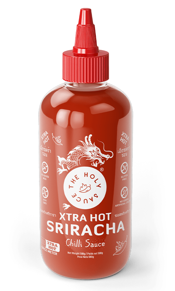 The Holy Sauce Xtra  Hot Sriracha Chilli Sauce 300g - Palmyra Orders