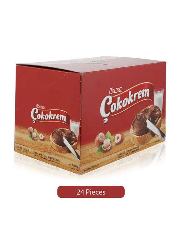 Ulker Cokokrem Cocoa Spread With  Hazelnut 24 Pieces - Palmyra Orders
