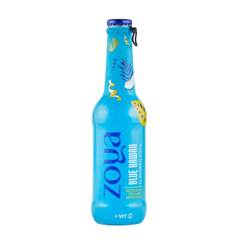 Zoya Blue Hawai Flavored Soda-275ml - Palmyra Orders