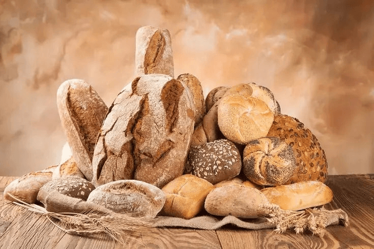 Fresh bread, croissants, brown bread, burger bread, slice bread, Arabian bread, and kaak from PalmyraOrder's Bakery