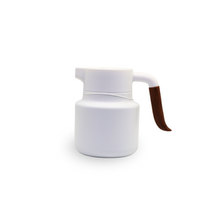 Thermos Flask Stainless Steel-White Color 1000ML - Palmyra Orders