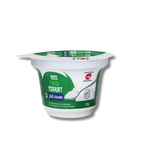 Al Ain Fresh Yoghurt Full Cream 170G rich creamy dairy product