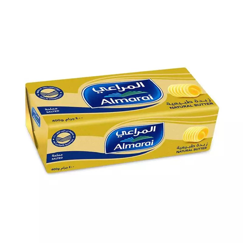 Almarai Natural Butter Salted 400g - Palmyra Orders