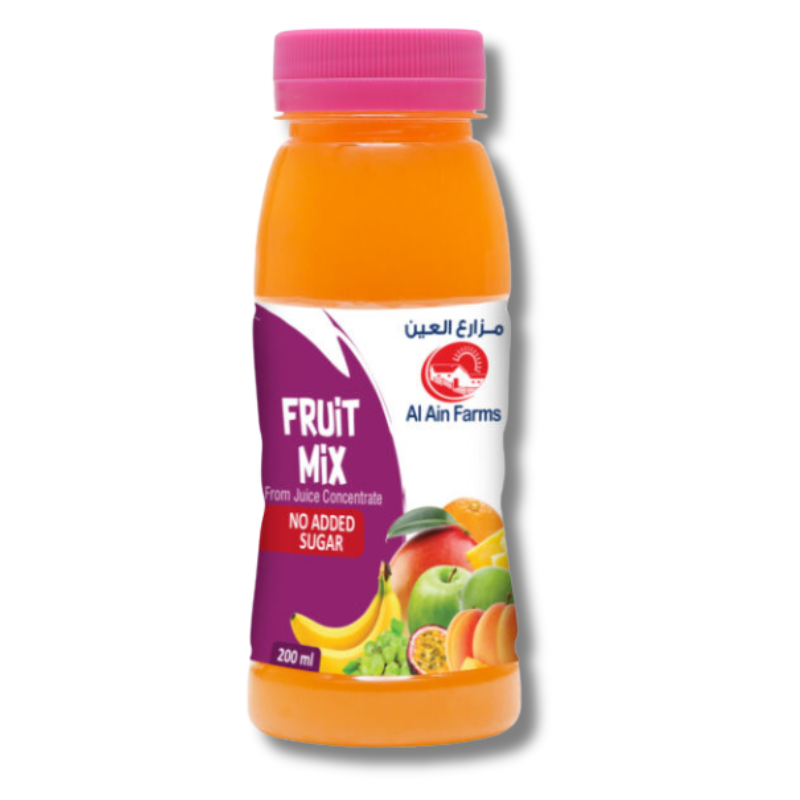 Al Ain Fruit Mix Nectar 200ml with a delicious blend of tropical fruit flavors