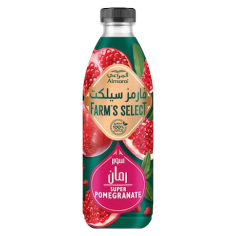 Almarai Farm’s Select Super Pomegranate Juice 1L – Natural & Refreshing Pomegranate Flavor, UAE