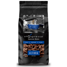 Uno Spresso Espresso Coffee Beans Altura 250g - Palmyra Orders
