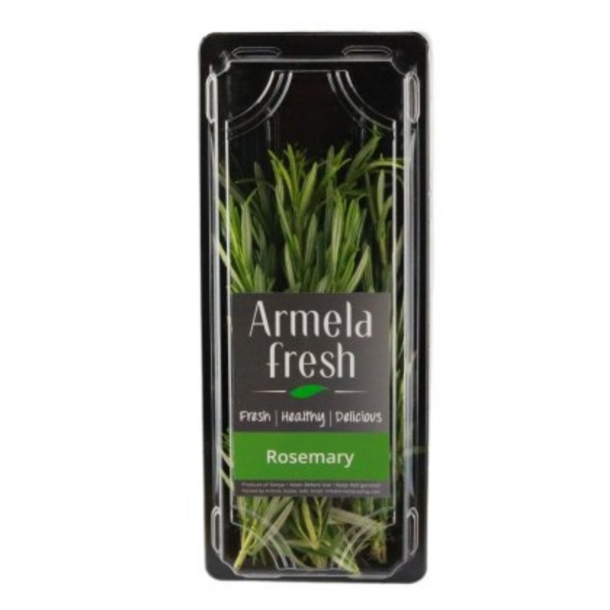 "Fresh rosemary bunch, 30g, with vibrant green leaves, perfect for cooking and seasoning. Organic Mediterranean herb, aromatic and full of health benefits, ideal for adding flavor to meats, vegetables, and teas."