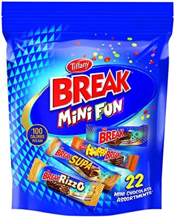 Tiffany Break, Mini Fun, Crunchy Wafer Fingers in Creamy Milk Chocolate Mix, 316g - Shop Your Daily Fresh Products - Free Delivery 