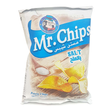 Mr. Chips Salt Potato Chips 80g – Crispy and lightly salted snack for any occasion.