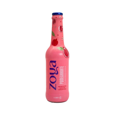 Zoya Pomegranate Flavored Soda – 275ml - Palmyra Orders 