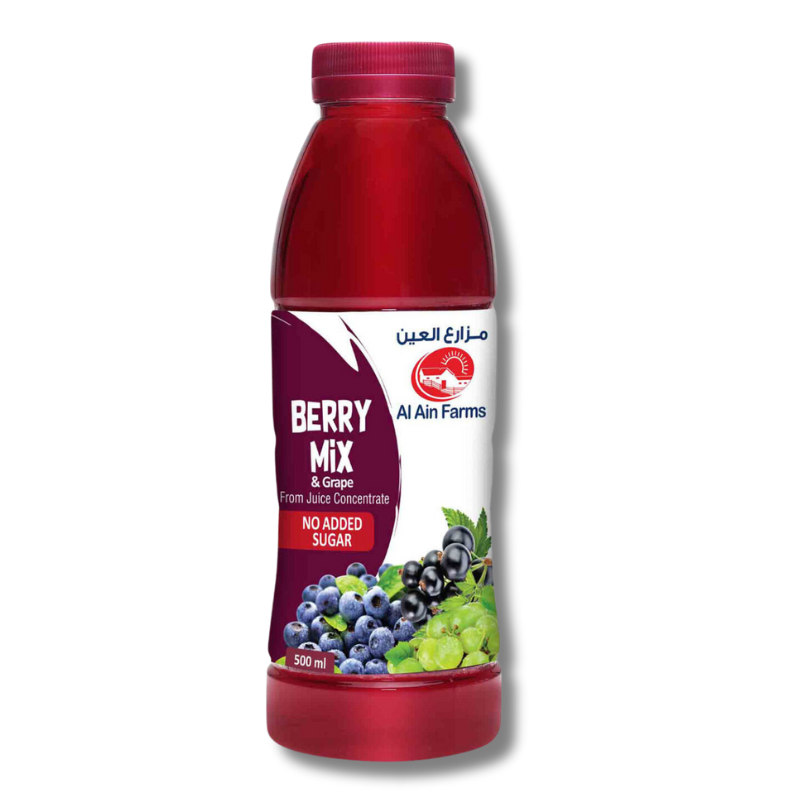 Al Ain Berry Mix & Grape Nectar 500ml with a blend of berries and grapes