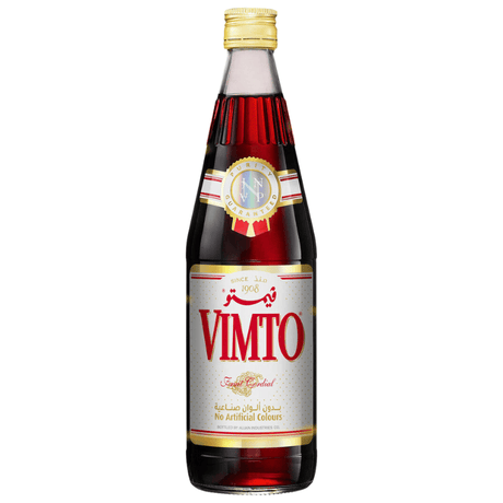 Vimto Fruit Cordial 710ml – Refreshing berry syrup for drinks in UAE.