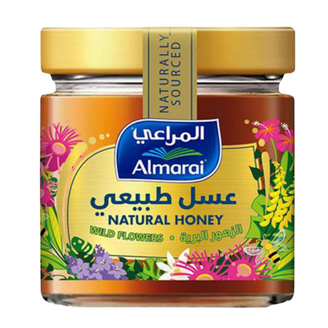 Almarai Natural Honey Wildflower 500g – Premium Pure Honey in UAE